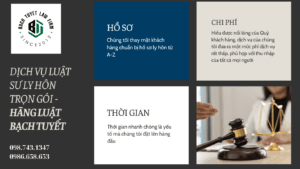 Dịch vụ luật sư tư vấn ly hôn trọn gói TP.HCM