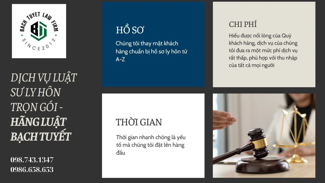 Dịch vụ luật sư tư vấn ly hôn trọn gói TP.HCM