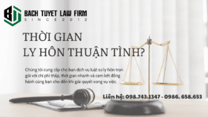 Thời gian ly hôn thuận tình