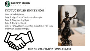 Trình tự, thủ tục ly hôn thuận tình