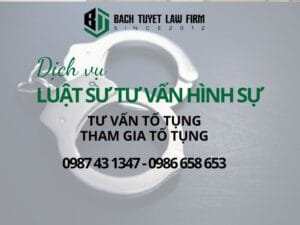 Dịch vụ luật sư hình sự hồ chí minh