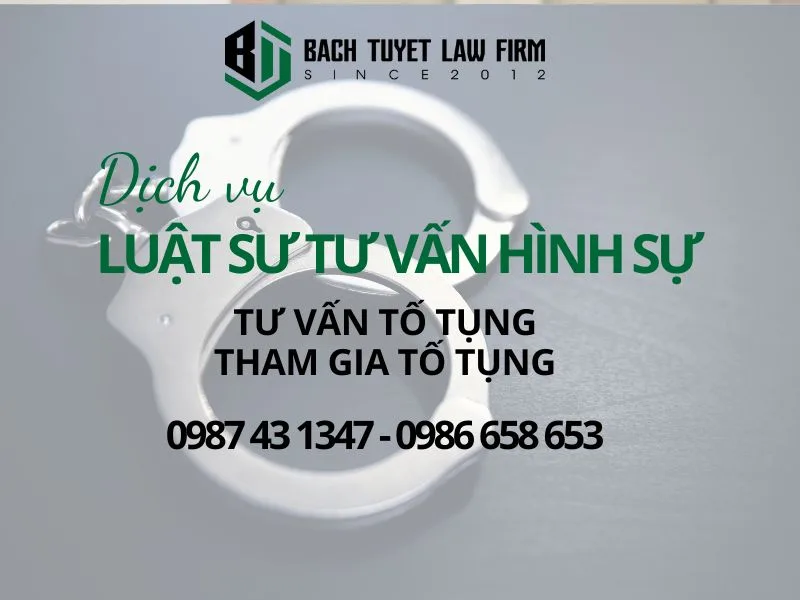 Dịch vụ luật sư hình sự hồ chí minh